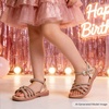 image:imageFelix amp Flora Toddler Girl Sandals Flower Girl Dress Shoes Open Toe Little Kid FlatsBc277rose Gold