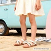 image:imageFelix amp Flora Toddler Girl Sandals Flower Girl Dress Shoes Open Toe Little Kid FlatsBc308beige