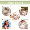 image:imageFelix amp Flora Toddler Girl Sandals Flower Girl Dress Shoes Open Toe Little Kid FlatsBc308light Pink