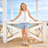 image:imageFelix amp Flora Toddler Girl Sandals Flower Girl Dress Shoes Open Toe Little Kid FlatsBc308multicolor