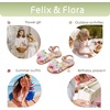 image:imageFelix amp Flora Toddler Girl Sandals Flower Girl Dress Shoes Open Toe Little Kid FlatsBc320pink