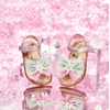 image:imageFelix amp Flora Toddler Girl Sandals Flower Girl Dress Shoes Open Toe Little Kid FlatsBc320pink