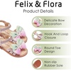 image:imageFelix amp Flora Toddler Girl Sandals Flower Girl Dress Shoes Open Toe Little Kid FlatsBc320pink