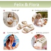 image:imageFelix amp Flora Toddler Girl Sandals Flower Girl Dress Shoes Open Toe Little Kid FlatsBc331gold