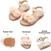 image:imageFelix amp Flora Toddler Girl Sandals Open Toe Dress Flats for Parties WeddingsBc207nude