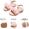 image:imageFelix amp Flora Toddler Girl Sandals Open Toe Dress Flats for Parties WeddingsBc207pink