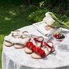 image:imageFelix amp Flora Toddler Girl Sandals Open Toe Dress Flats for Parties WeddingsBc207red