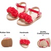 image:imageFelix amp Flora Toddler Girl Sandals Open Toe Dress Flats for Parties WeddingsBc207red