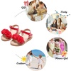 image:imageFelix amp Flora Toddler Girl Sandals Open Toe Dress Flats for Parties WeddingsBc207red