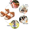 image:imageFelix amp Flora Toddler Girl Sandals Open Toe Dress Flats for Parties WeddingsBc245brown