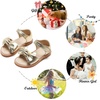 image:imageFelix amp Flora Toddler Girl Sandals Open Toe Dress Flats for Parties WeddingsBc245gold