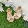 image:imageFelix amp Flora Toddler Girl Sandals Open Toe Dress Flats for Parties WeddingsBc245s Dark Nude