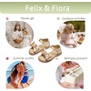 image:imageFelix amp Flora Toddler Girl Sandals Open Toe Dress Flats for Parties WeddingsBc245s Dark Nude