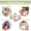 image:imageFelix amp Flora Toddler Girl Sandals Open Toe Dress Flats for Parties WeddingsBc245s Ivory White