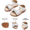 image:imageFelix amp Flora Toddler Girl Sandals Open Toe Dress Flats for Parties WeddingsBc245white