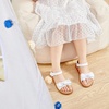 image:imageFelix amp Flora Toddler Girl Sandals Open Toe Dress Flats for Parties WeddingsBc245white