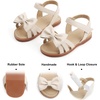 image:imageFelix amp Flora Toddler Girl Sandals Open Toe Dress Flats for Parties WeddingsBc252fl Beige