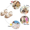 image:imageFelix amp Flora Toddler Girl Sandals Open Toe Dress Flats for Parties WeddingsBc252fl Beige