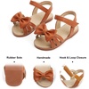 image:imageFelix amp Flora Toddler Girl Sandals Open Toe Dress Flats for Parties WeddingsBc252fl Brown
