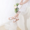 image:imageFelix amp Flora Toddler Girl Sandals Open Toe Dress Flats for Parties WeddingsBc252white