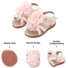 image:imageFelix amp Flora Toddler Girl Sandals Open Toe Dress Flats for Parties WeddingsBc254nude Pink