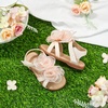 image:imageFelix amp Flora Toddler Girl Sandals Open Toe Dress Flats for Parties WeddingsBc254nude Pink