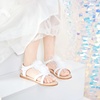 image:imageFelix amp Flora Toddler Girl Sandals Open Toe Dress Flats for Parties WeddingsBc254white