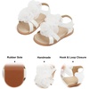 image:imageFelix amp Flora Toddler Girl Sandals Open Toe Dress Flats for Parties WeddingsBc254white