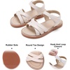 image:imageFelix amp Flora Toddler Girl Sandals Open Toe Dress Flats for Parties WeddingsBc266beige