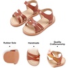 image:imageFelix amp Flora Toddler Girl Sandals Open Toe Dress Flats for Parties WeddingsBc266brown