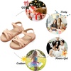 image:imageFelix amp Flora Toddler Girl Sandals Open Toe Dress Flats for Parties WeddingsBc266nude