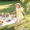 image:imageFelix amp Flora Toddler Girl Sandals Open Toe Dress Flats for Parties WeddingsBc283brown