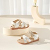 image:imageFelix amp Flora Toddler Girl Sandals Open Toe Dress Flats for Parties WeddingsBc284white