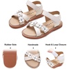 image:imageFelix amp Flora Toddler Girl Sandals Open Toe Dress Flats for Parties WeddingsBc290beige