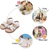 image:imageFelix amp Flora Toddler Girl Sandals Open Toe Dress Flats for Parties WeddingsBc290white