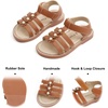 image:imageFelix amp Flora Toddler Girl Sandals Open Toe Dress Flats for Parties WeddingsBc295brown