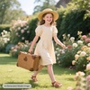 image:imageFelix amp Flora Toddler Girl Sandals Open Toe Dress Flats for Parties WeddingsBc295brown