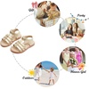 image:imageFelix amp Flora Toddler Girl Sandals Open Toe Dress Flats for Parties WeddingsBc295gold