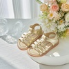 image:imageFelix amp Flora Toddler Girl Sandals Open Toe Dress Flats for Parties WeddingsBc295gold