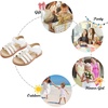image:imageFelix amp Flora Toddler Girl Sandals Open Toe Dress Flats for Parties WeddingsBc295white