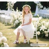 image:imageFelix amp Flora Toddler Girl Sandals Open Toe Dress Flats for Parties WeddingsBc295white