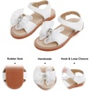 image:imageFelix amp Flora Toddler Girl Sandals Open Toe Dress Flats for Parties WeddingsBc298fl White