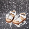 image:imageFelix amp Flora Toddler Girl Sandals Open Toe Dress Flats for Parties WeddingsBc298fl White