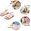image:imageFelix amp Flora Toddler Girl Sandals Open Toe Dress Flats for Parties WeddingsBc306beige
