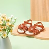 image:imageFelix amp Flora Toddler Girl Sandals Open Toe Dress Flats for Parties WeddingsBc306brown