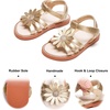 image:imageFelix amp Flora Toddler Girl Sandals Open Toe Dress Flats for Parties WeddingsBc306gold