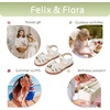 image:imageFelix amp Flora Toddler Girl Sandals Open Toe Dress Flats for Parties WeddingsBc315white
