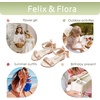 image:imageFelix amp Flora Toddler Girl Sandals Open Toe Flower Girl Soft Princess Flat ShoesBc324dark Nude