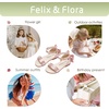 image:imageFelix amp Flora Toddler Girl Sandals Open Toe Flower Girl Soft Princess Flat ShoesBc324pink
