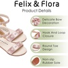 image:imageFelix amp Flora Toddler Girl Sandals Open Toe Flower Girl Soft Princess Flat ShoesBc324pink